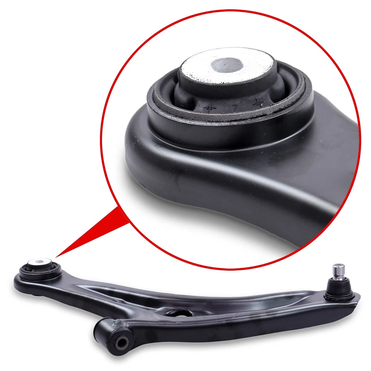 BESTPRICE 2x braccio di controllo asse anteriore sinistro e destro, 2x asta di accoppiamento anteriore Compatibile con FORD FIESTA Mk6 (CB1, CCN), FIESTA Mk6 Van, MAZDA 2 (DE_, DH_)