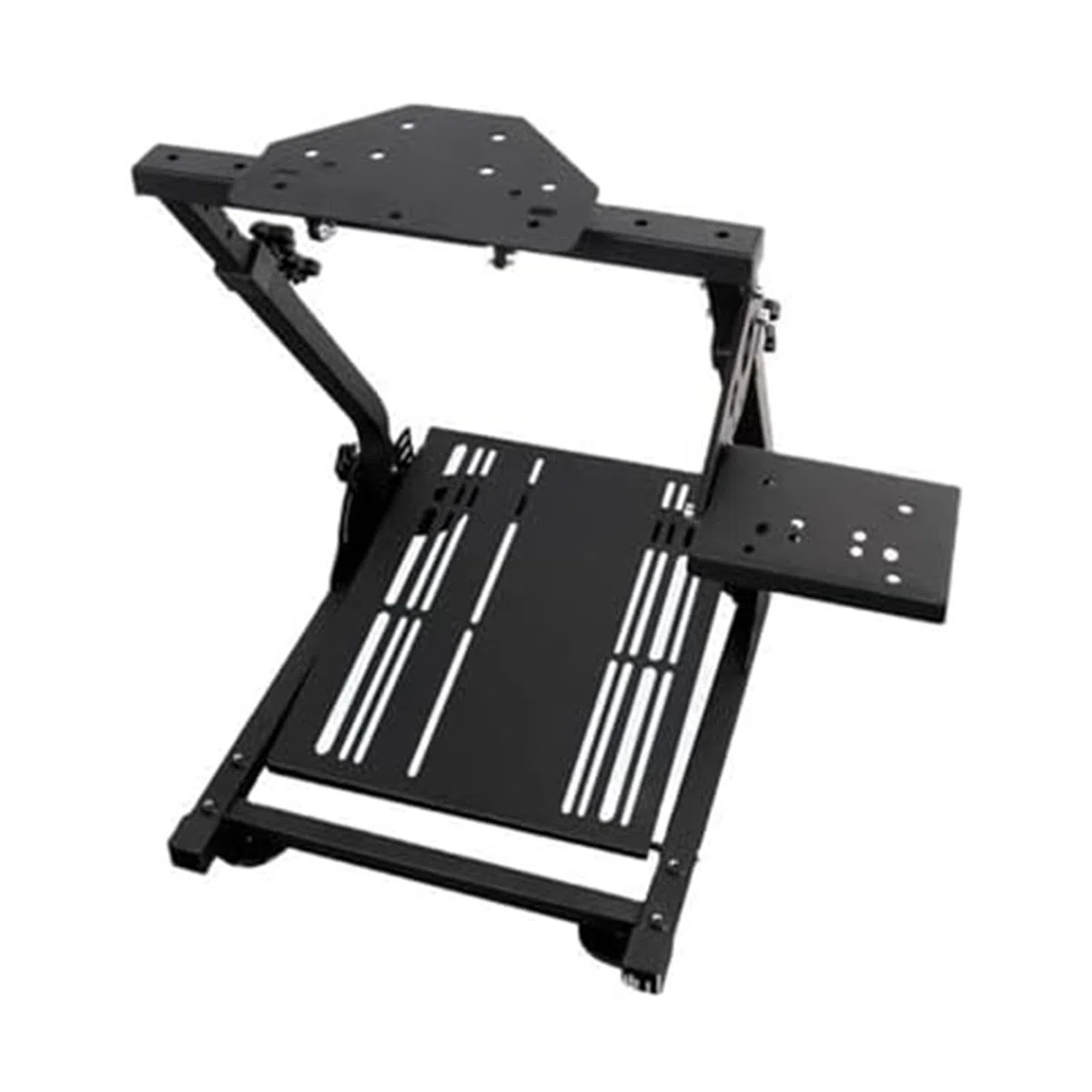 Supporto per Volante da Corsa, Design Regolabile e Pieghevole con Barre di Rinforzo per Un'Esperienza di Simulazione di Guida migliorata