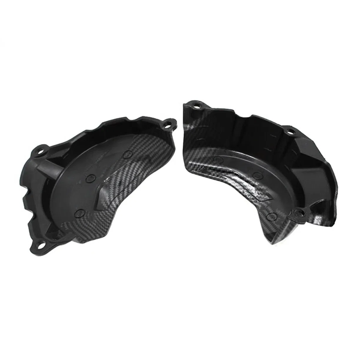 Guscio Protezione Coperture Motore Moto Protezione Testata Cilindro Moto Per VOGE DS900X DSX900 900DSX DSX 900 DS X 2023 2024 Copertura Protettiva Motore Protettiva(Nero 2)