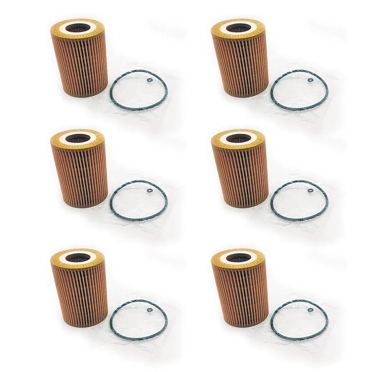 Filtro Olio per Ricambio 6/3/1 Set Kit filtro olio A6421800009 Adatto per Mercedes W164 W166 W211 W212 R251 Sprinter GL320 E320 ML320 per Grand(6Pcs)