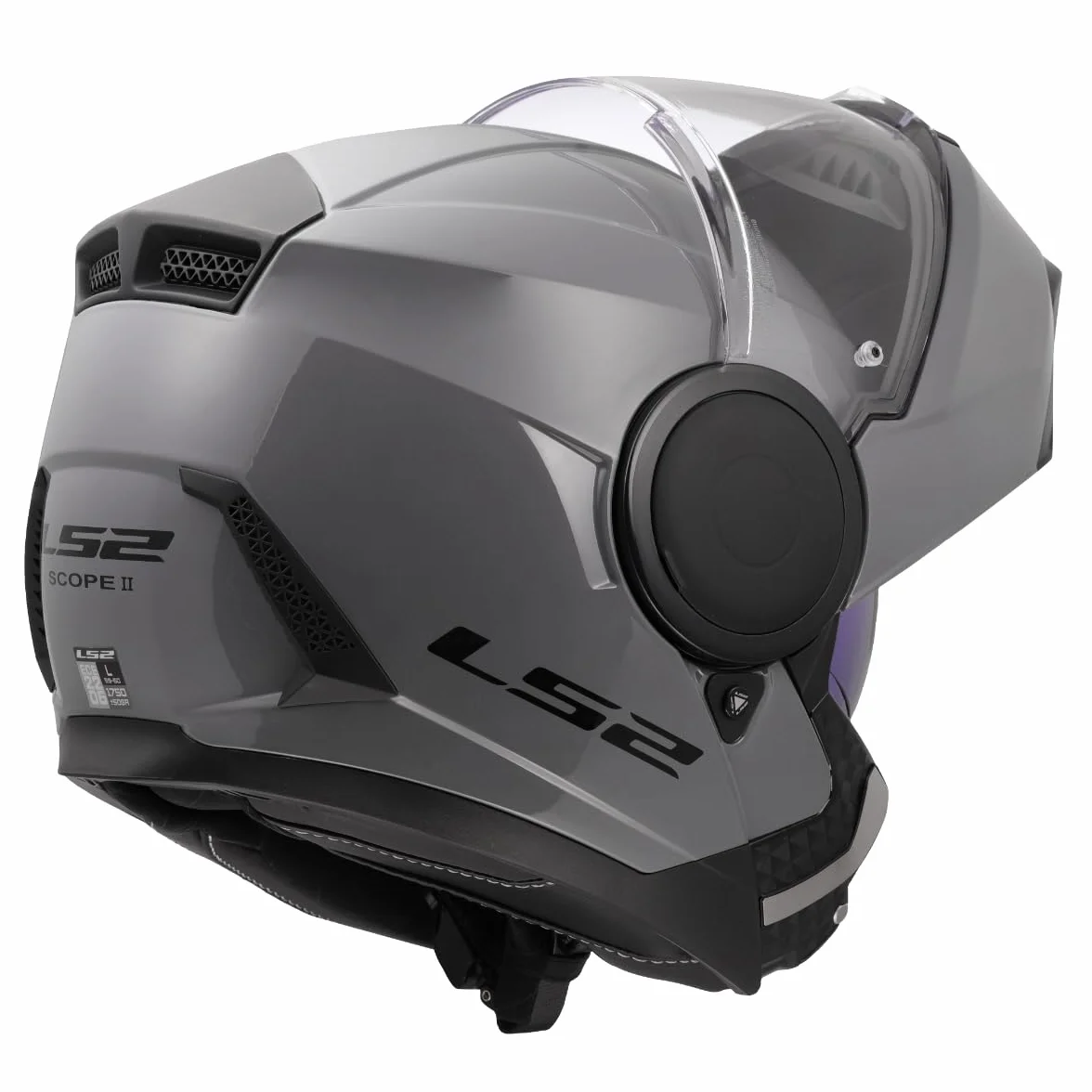 LS2, Casco Moto Modulare SCOPE II SOLID Nardo Grey, M