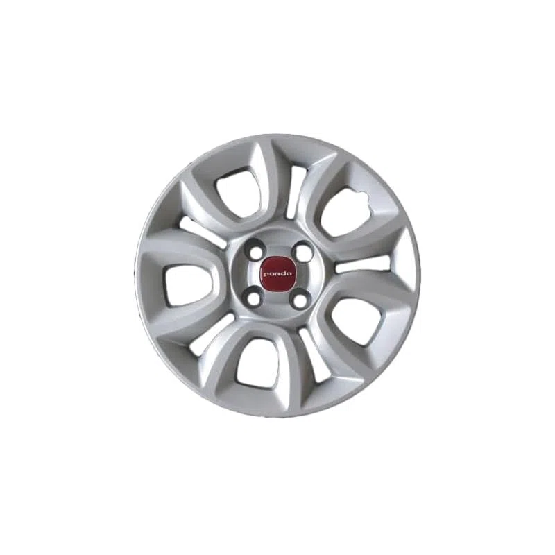 Kit di 4 copricerchi adattabili - per FIAT PANDA modello 2012 - diametro 15" - non originali