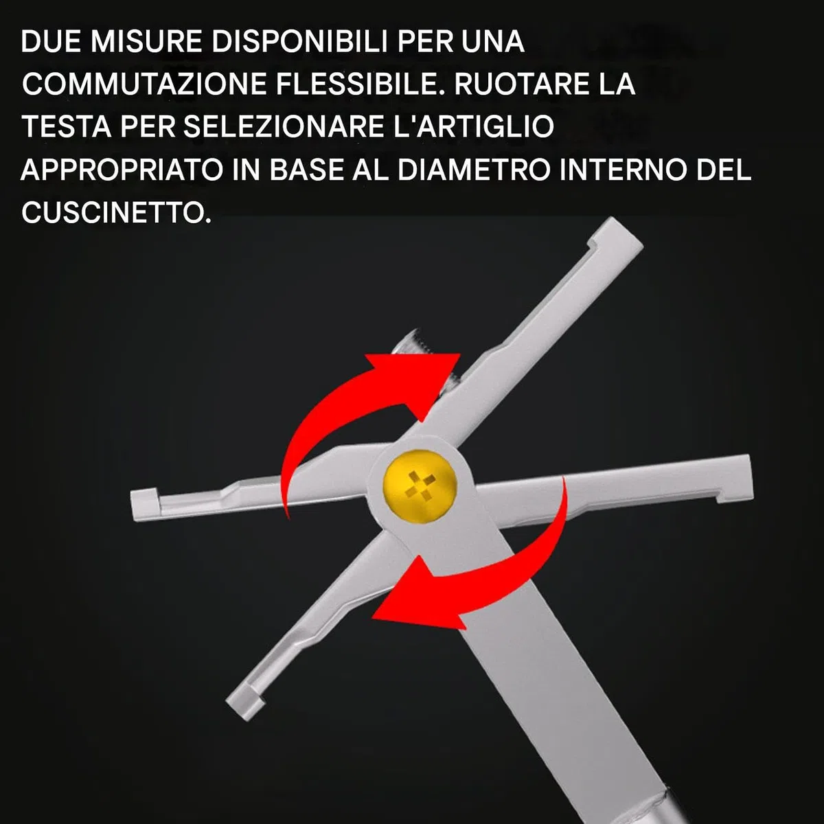 Estrattore Per Cuscinetti Interni | Doppia Testa Per Uso Intensivo | Strumento Rimozione Cuscinetti Interni Auto - Per Auto, Garage, Officina Meccanica, Installazione Ingranaggi, Estrazione Alberi, Ri
