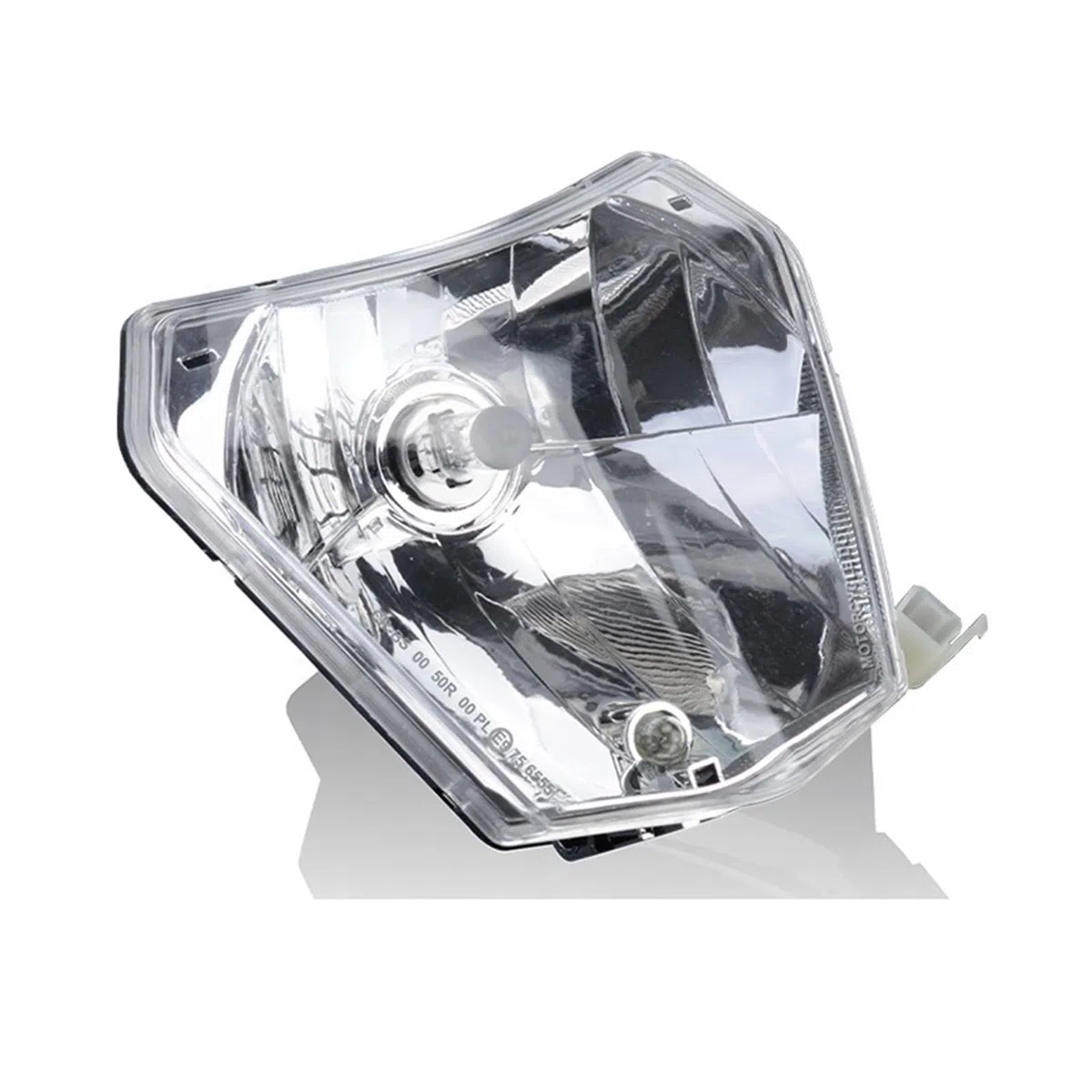 MKBHD Adatto for KTM 2017-19 Faro anteriore EXC XCF SX F SMR Enduro Dirt Bike Motocross Supermoto Faro anteriore nero for moto(H4 Central Light)