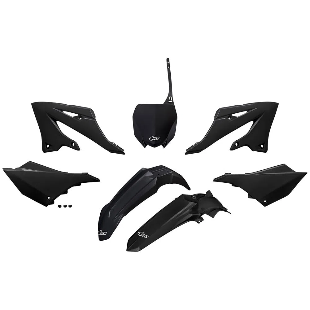 UFO PLAST kit nero Yamaha YZ 125 2022-2024