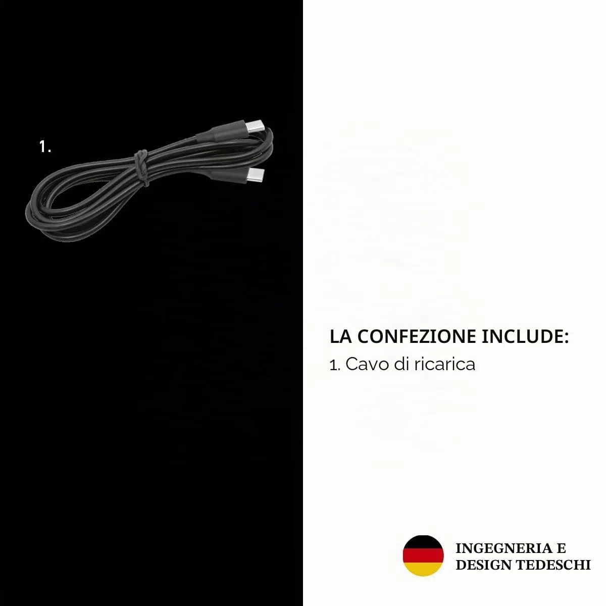 Ledlenser W6R Lavoro, pieghevole e girevole, luce LED portatile con magnete e gancio, torcia luminosa, 500 lumen, torcia da lavoro, strumenti manuali di ispezione, lampada a LED senza fili, torcia a