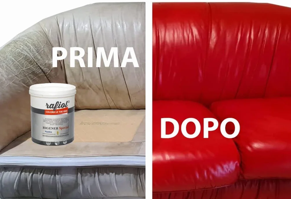 Rigener Special Ecopelle-pelle, resina ecologica. RESTAURA LA PELLE USURATA RIPRISTINANDO IL SUO STATO ORIGINALE. (Lt. 0,750, Nero)