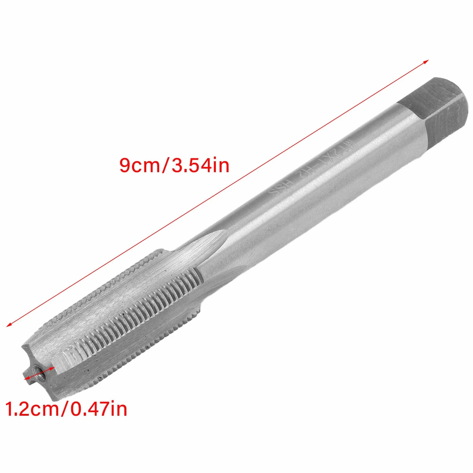 Tbest Riparazione di candele 10 x 1.00, kit di riparazione di filettature per candele M10 X 1.00, strumento di riparazione di filettature per candele M10 x 1.0 + M12 x 1.0 Tap
