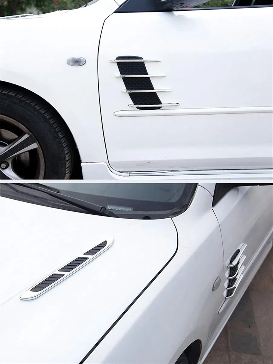 Accessori automobilisticiAccessori automobilistici Adesivo Decorativo Fai da Te for la Copertura della Presa d'Aria del Cofano dell'auto