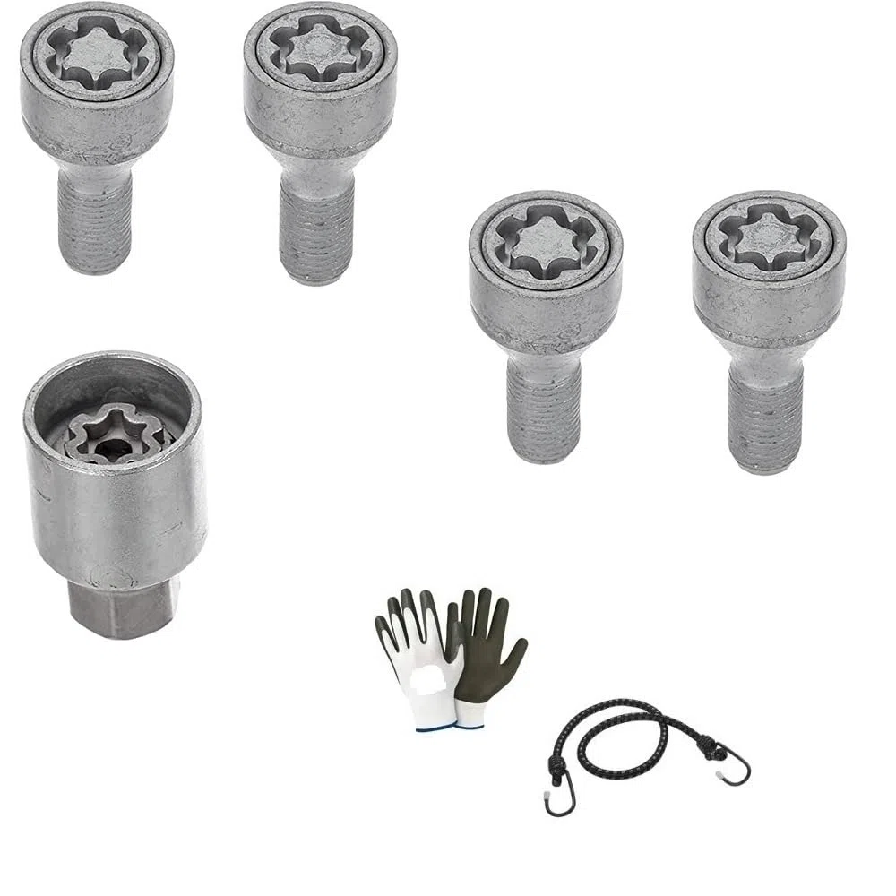 BULLONI ANTIFURTO STARLOCK CON CERCHIO IN LEGA BULLONE (DADO) ANTIRAPINA AUTO COMPATIBILE CON CUPRA Formentor dal 2020 in poi ZA/E KIT 4 BULLONI (DADI)+1 CHIAVE OMOLOGATO