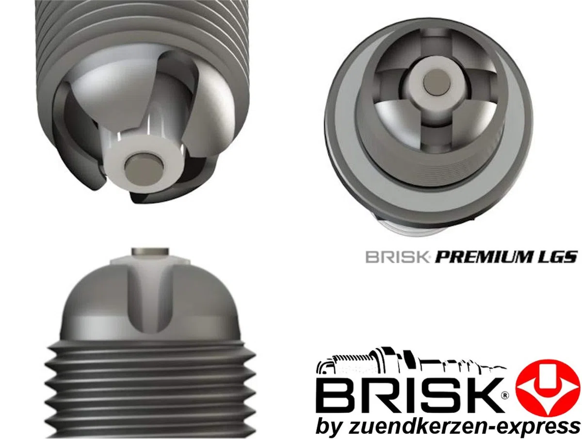 BRISK Premium Racing MOR14LGS 3167 Candele d'accensione, set di 4