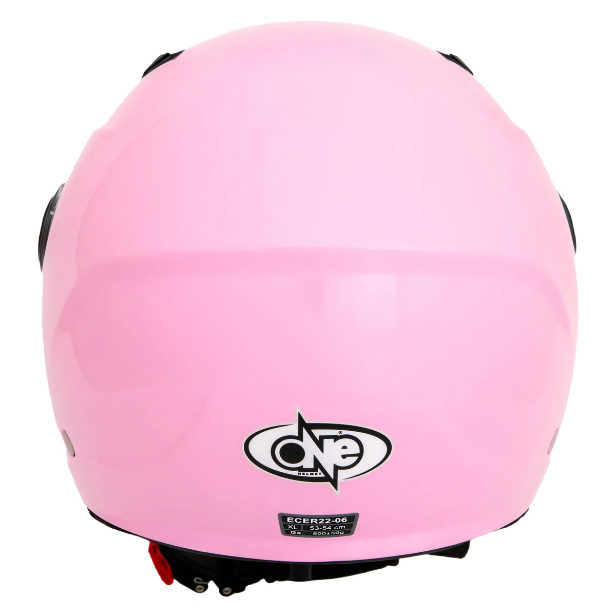ONE BY CAMAMOTO - Casco da Moto Bambino Junior Omologato ECE 22.06 con Chiusura Micrometrica Visiera Lunga Interno Estraibile