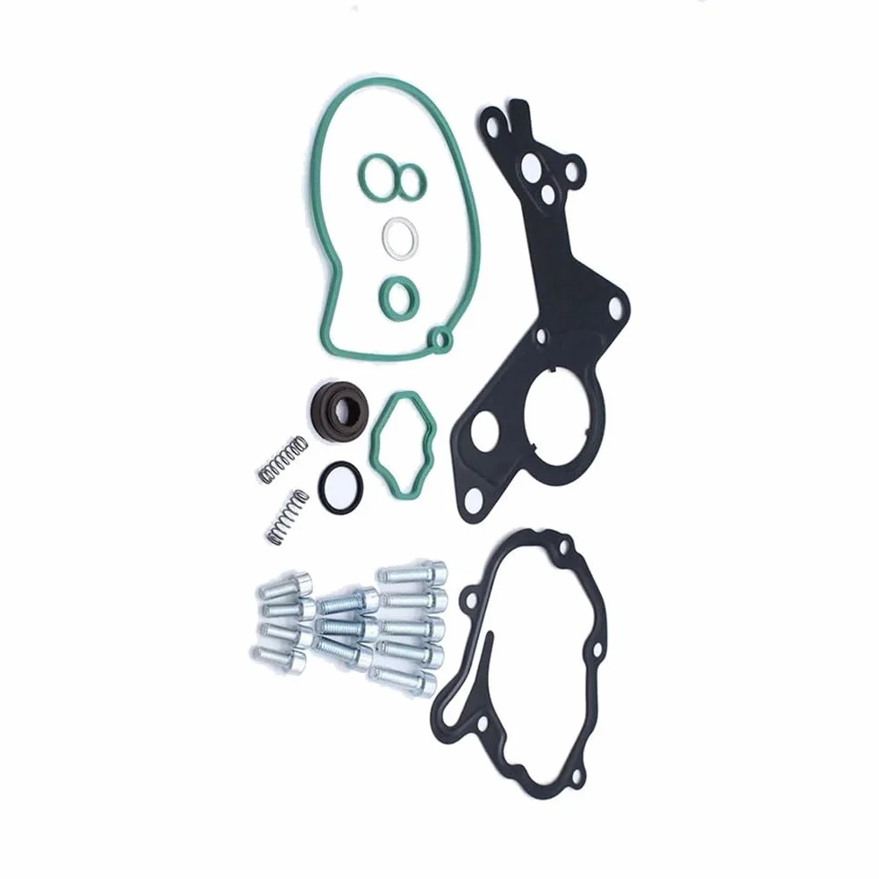 Depressore freni Pompa depressione 1 set di guarnizioni per kit di riparazione della pompa del vuoto per auto 038145209Q 038145209Q F009D02008 60.216, ricambio adatto per Volkswagen