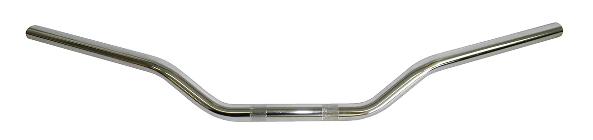 Manubrio Accossato Cromato per Ducati Monster 750 dal 2000 al 2001 (CC 750) Piega e Fori come il Manubrio Originale