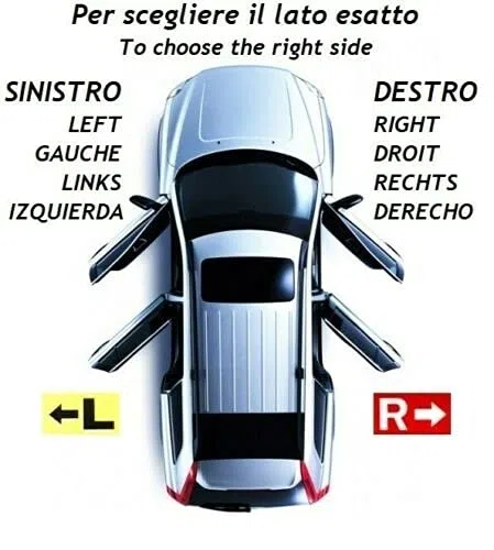 FARO DEPO H4 C/MOTORE ELETTRICO FIAT FIORINO-QUBO >09/'08 - DX