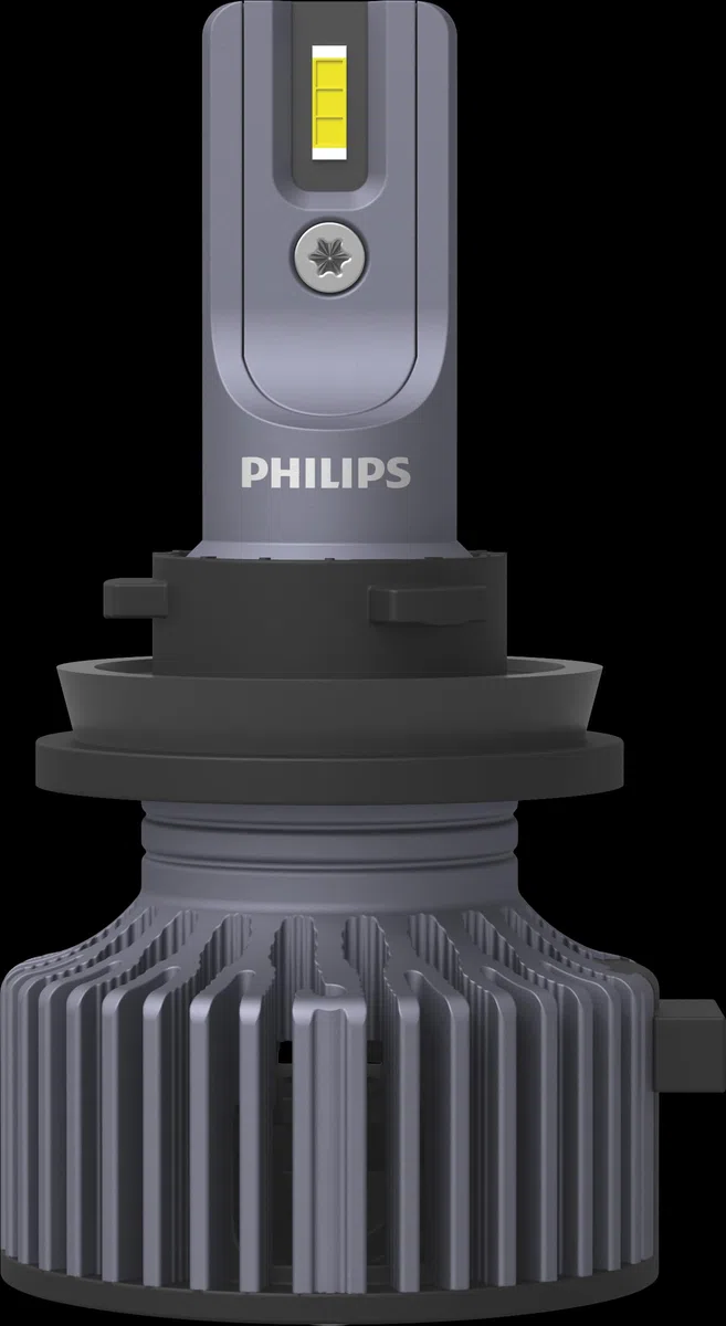 Philips Ultinon Pro3022 LED lampadina fari auto (H8/H11/H16), +100%, luce bianca fredda da 6.000K, confezione doppia