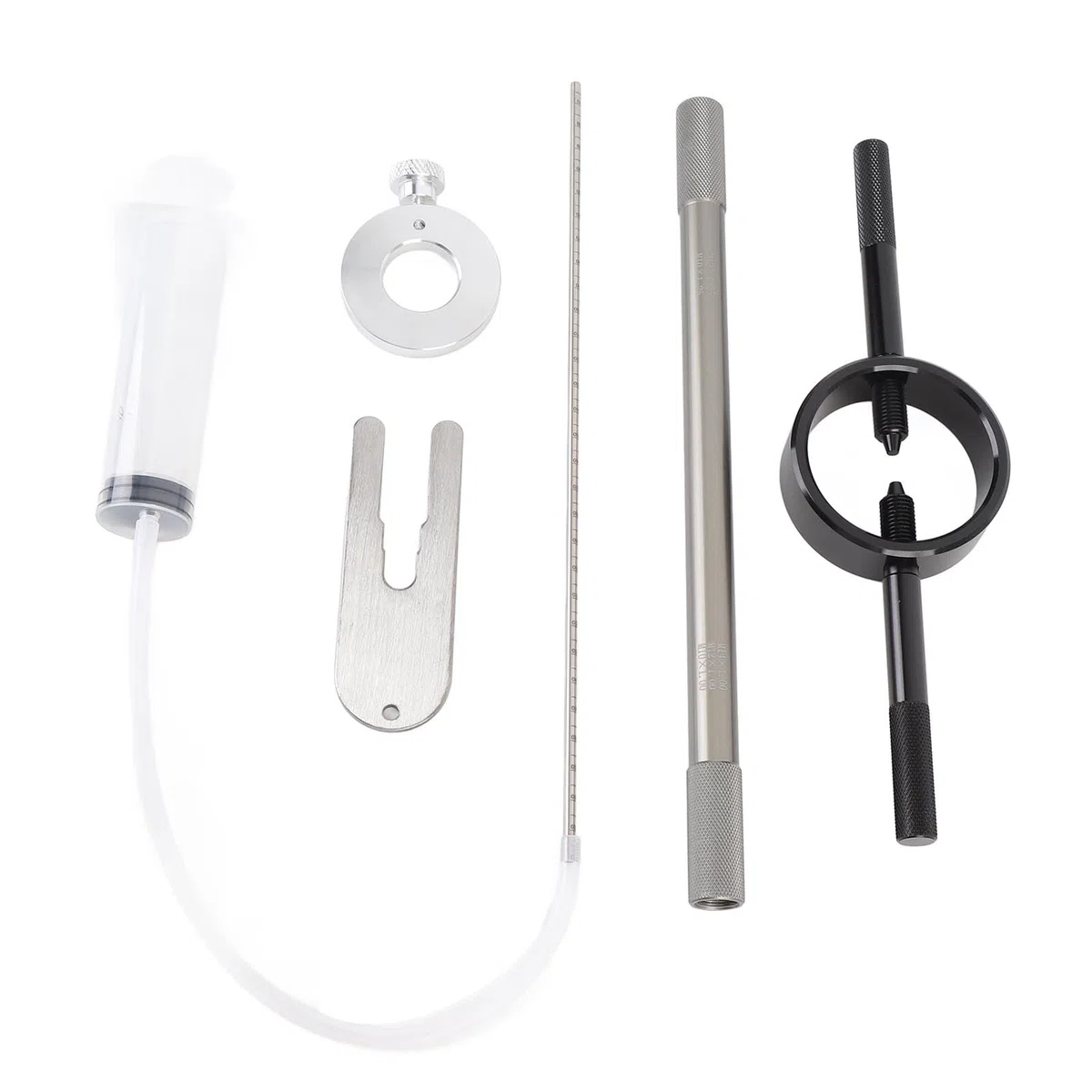 KIMISS Kit di Strumento di Servizio Forchetta Strumento Olio Forcella e Molla per Cartuccia Normale e Forchette Invertite - Set di Strumenti di Manutenzione Motociclistica