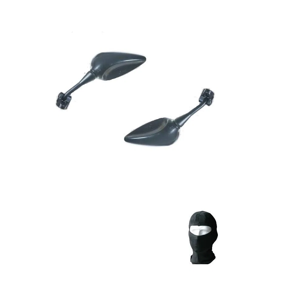 COMPATIBILE CON HONDA VTR 1000 F FIRESTORM COPPIA DI SPECCHIETTI DA CARENA RETROVISORE PER MOTO SPECCHIO OMOLOGATO FAR MONTAGGIO CON ATTACCO VITE M.6