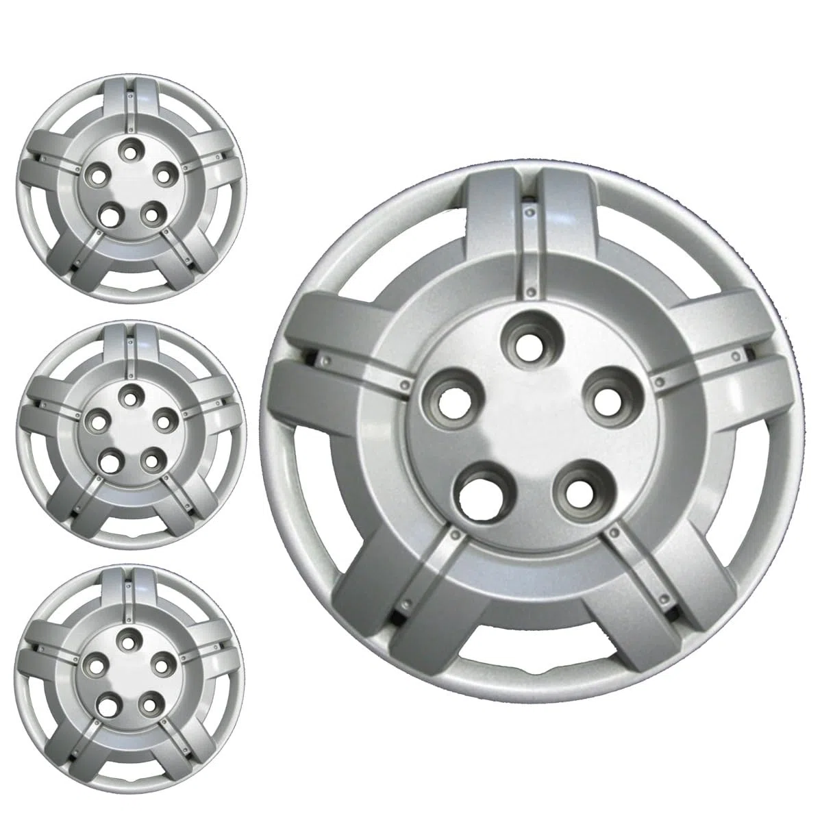 SERIE 4 BORCHIE - 4 COPRICERCHI COPPE RUOTA 16 PER FIAT DUCATO 09->