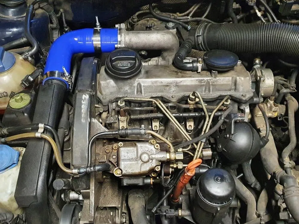 EGR - Kit di sintonizzazione tubo valvola di ricambio blu per VW Audi Seat Skoda con motori 1.4 1.9 TDI