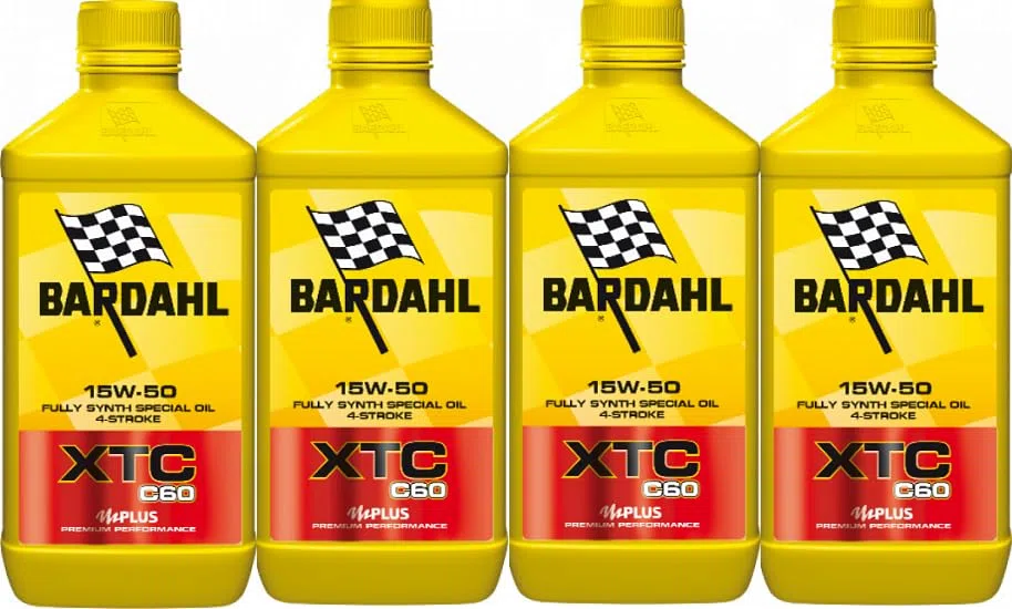 4 Litri Olio Moto BARDAH XTC C60 15W50 Racing Performance Level 15 W 50