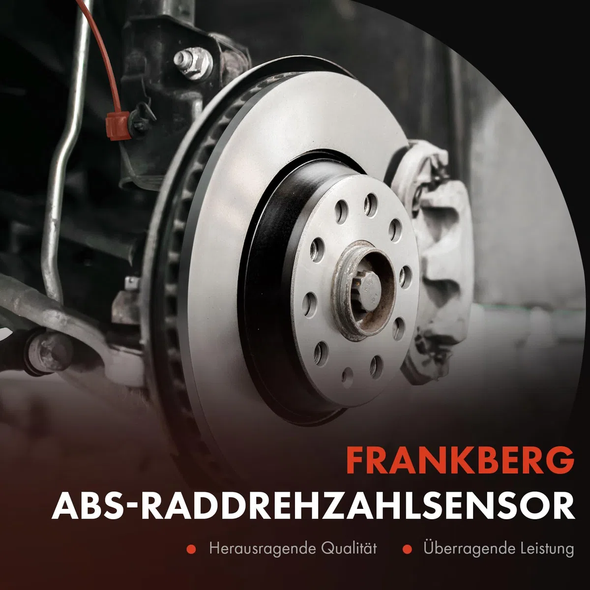 Frankberg Sensore Velocità Ruota ABS Sensore ABS ABS Speed Sensore Compatibile con Serie 5 E39 520i 523i 525tds 525td 528i 535i 540i Serie 5 Touring E39 523i 525tds 528i 540i Replace# 34521182160