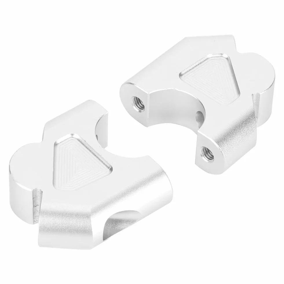 Manubrio Riser Clamp, CNC High Density Lega di alluminio Moto Manubrio Riser Manubrio Morsetto di montaggio Adattatore Adatto per R1200GS R1250GS