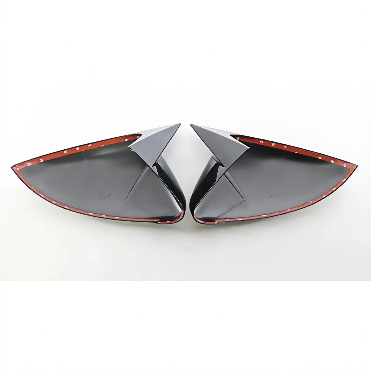 OFIXEM 2x Calotte Specchietto Nero Piano Lucido - Ricambio Copertura Esterna per VW Golf 7 MK7 / 7.5 (GTI R GTD GTE) 2013-2020