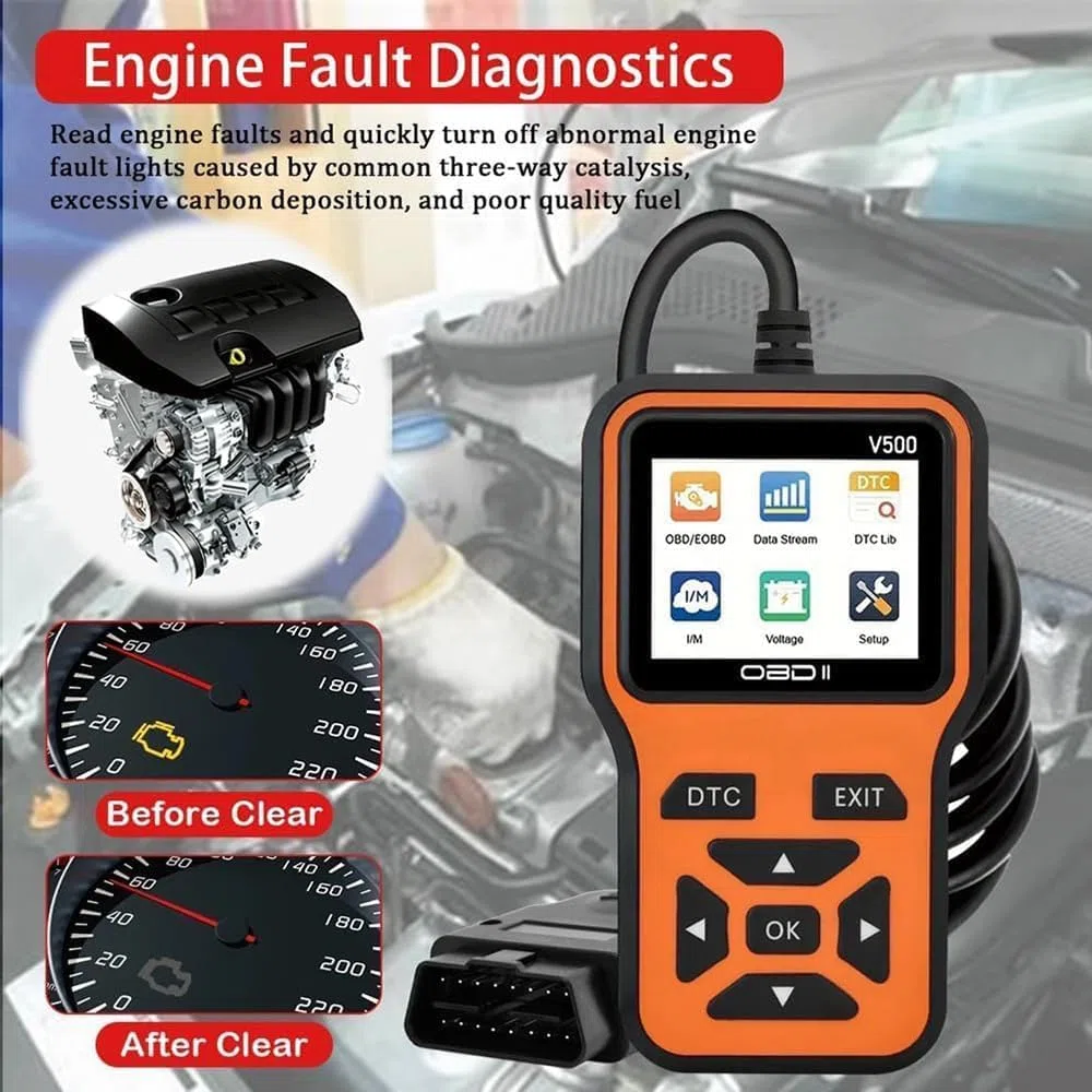 Scanner OBD2 Auto OBD2 per Dodge Caliber (2006-2013) | Scanner EOBD auto Lettore codici guasti automobile