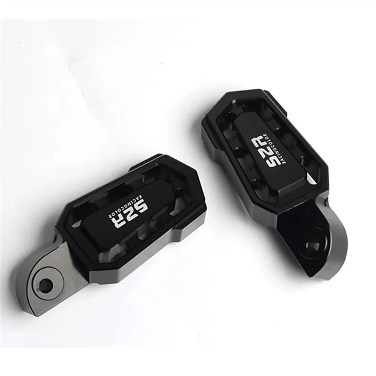 Pedaline Moto Per VOGE DS525X 525DSX DSX525 DSX 525 DSX DS 525X525X Accessori Pedane passeggero Allargare Poggiapiedi posteriore Pedane Resto Pedali(Black)