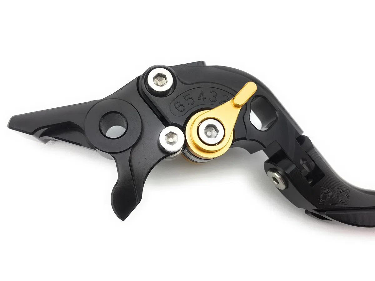avdb-moto Coppia di leve regolabili e pieghevoli CNC Compatibile con Transalp 600 1997 – 1999, Transalp 650 2000 – 2007, Transalp 700 2008 – 2013