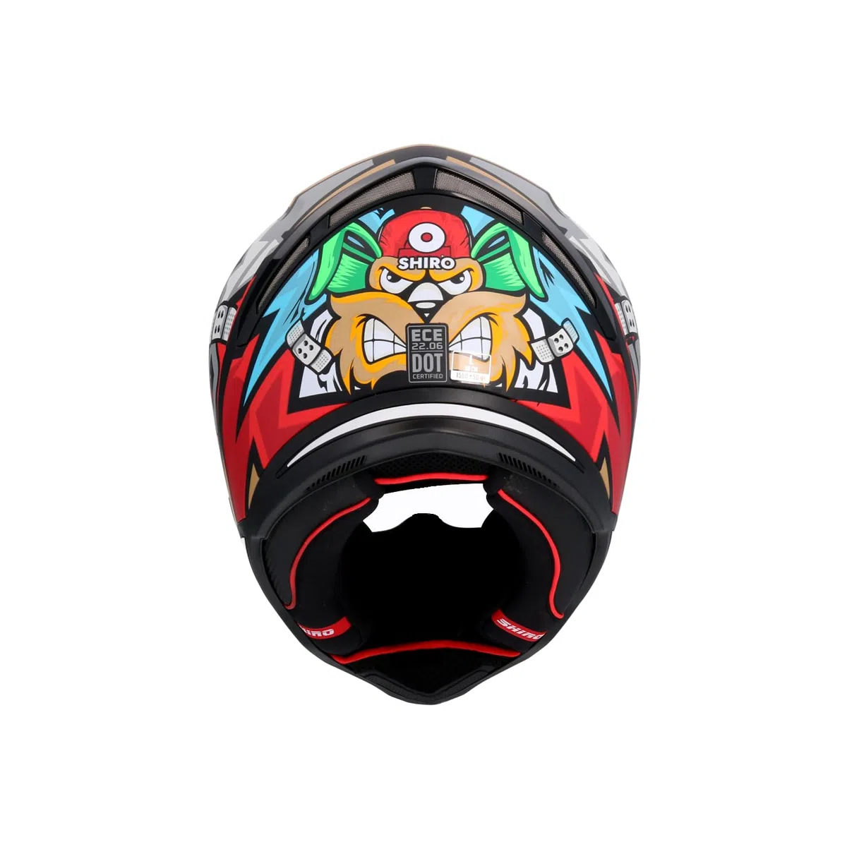 BI ESSE Casco da moto integrale Casco di sicurezza stradale veloce Unisex Adulto Cool Rider Biker Sport Crash Helmet Equipment Quattro stagioni Biker Road Helmet
