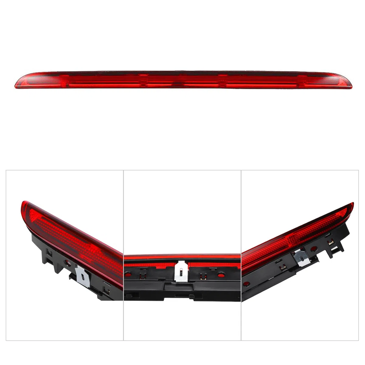 Terza luce freno posteriore High Level luce freno ricambio per 2005-2011 A6 Avant 4F5 S6 C6 4F9945097 923-271 (rosso)