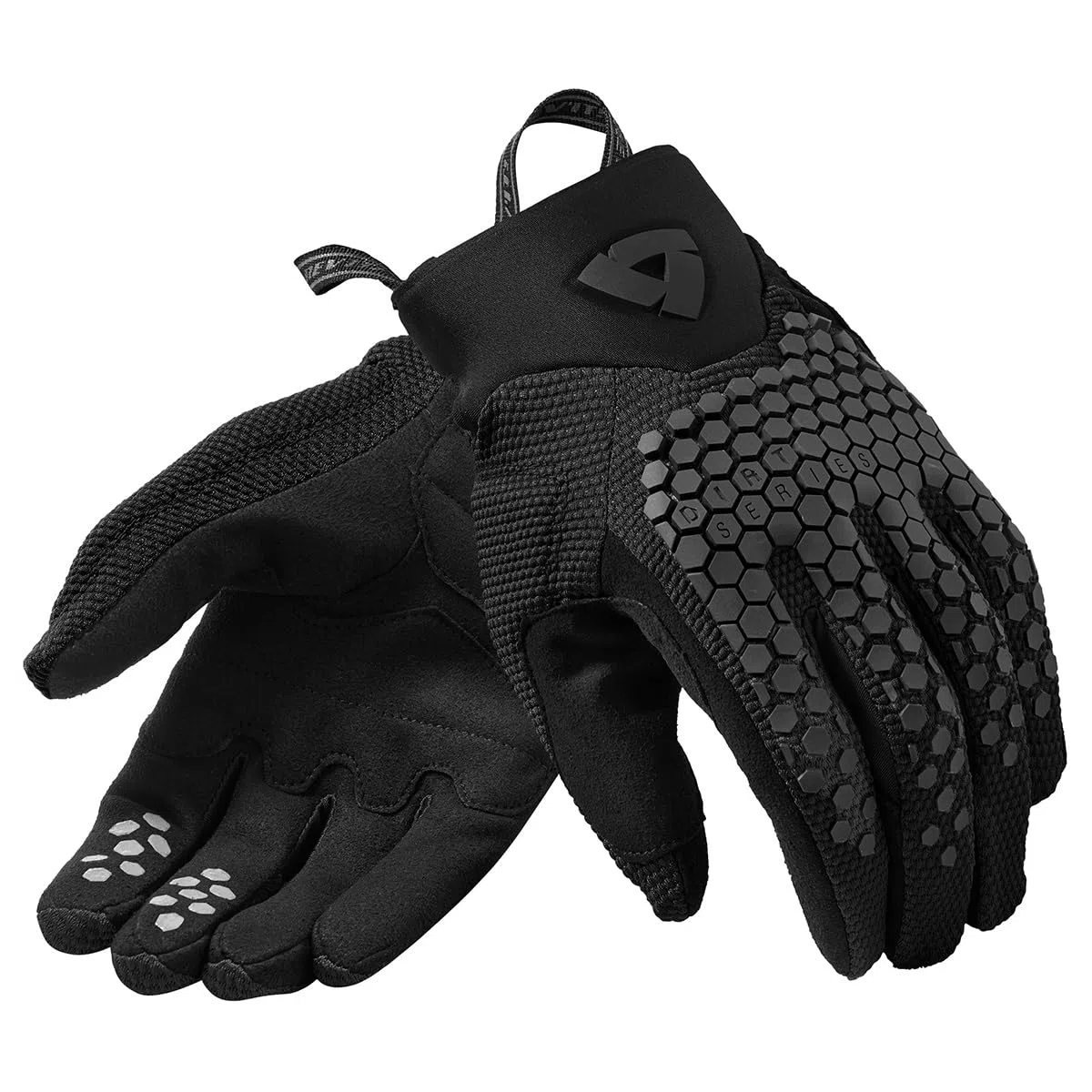 REV'IT! Revit Massif Guanti da Moto (Black/Neon,2XL)