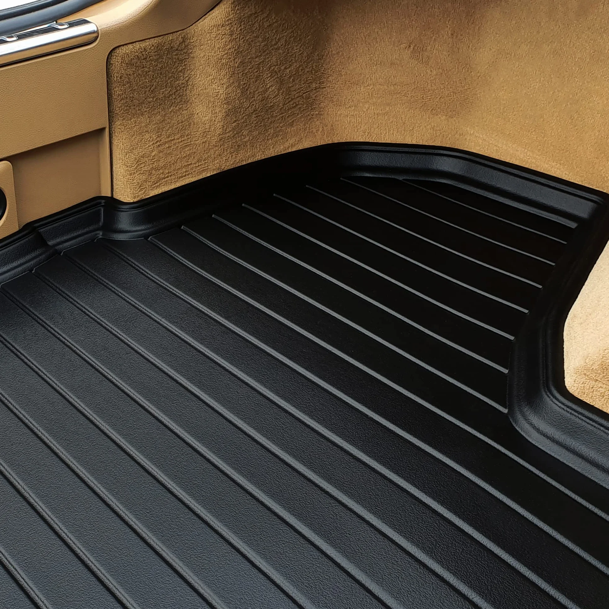 MOTOS Tappeti per bagagliaio adatto per Fiat Qubo 2008-2020 Migliorare il comfort di viaggio con il tappetino antiscivolo per auto DZ