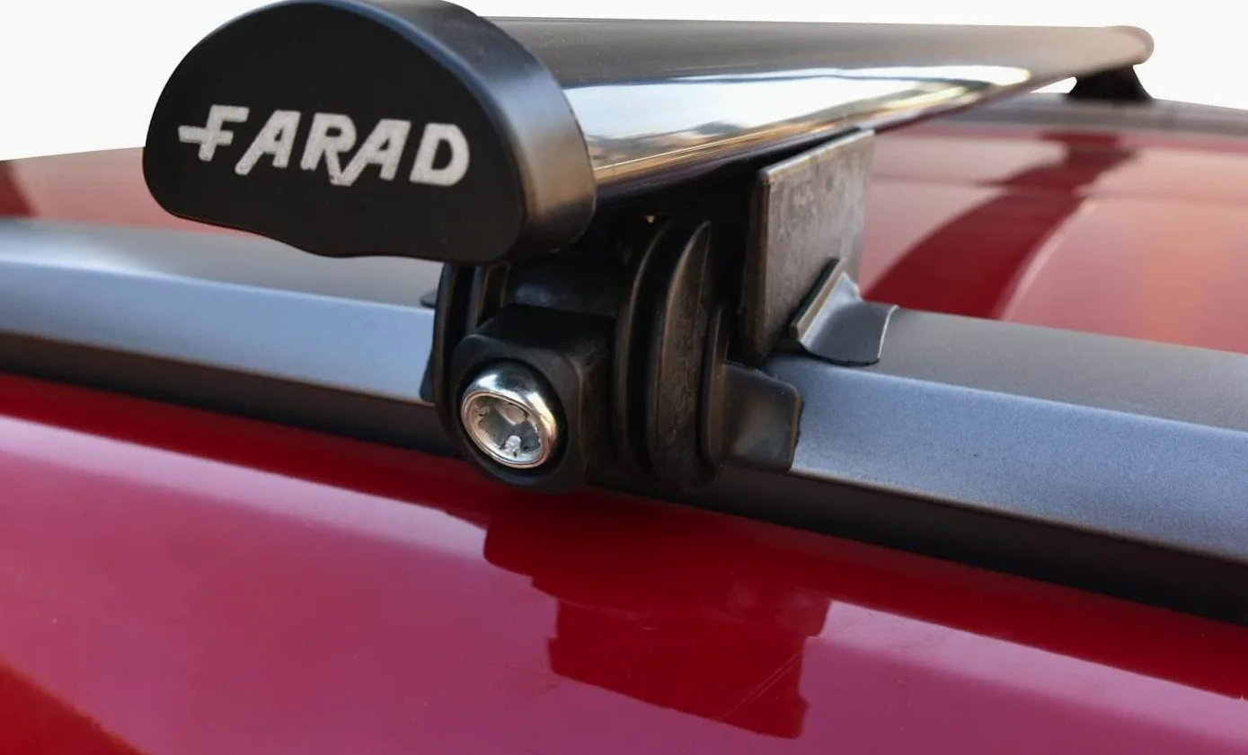 Farad- Barre portatutto IRON in acciaio compatibile con TOYOTA YARIS CROSS 5 porte anno 2021> con corrimano basso