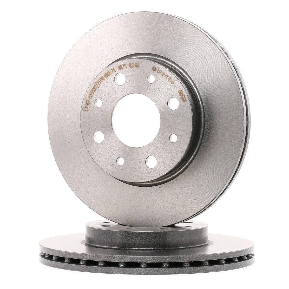 BREMBO 2x Discofreno 09.8616.11 Compatibile con: FIAT 500, 500 C, PANDA, PANDA Kasten/Schrägheck, FORD KA