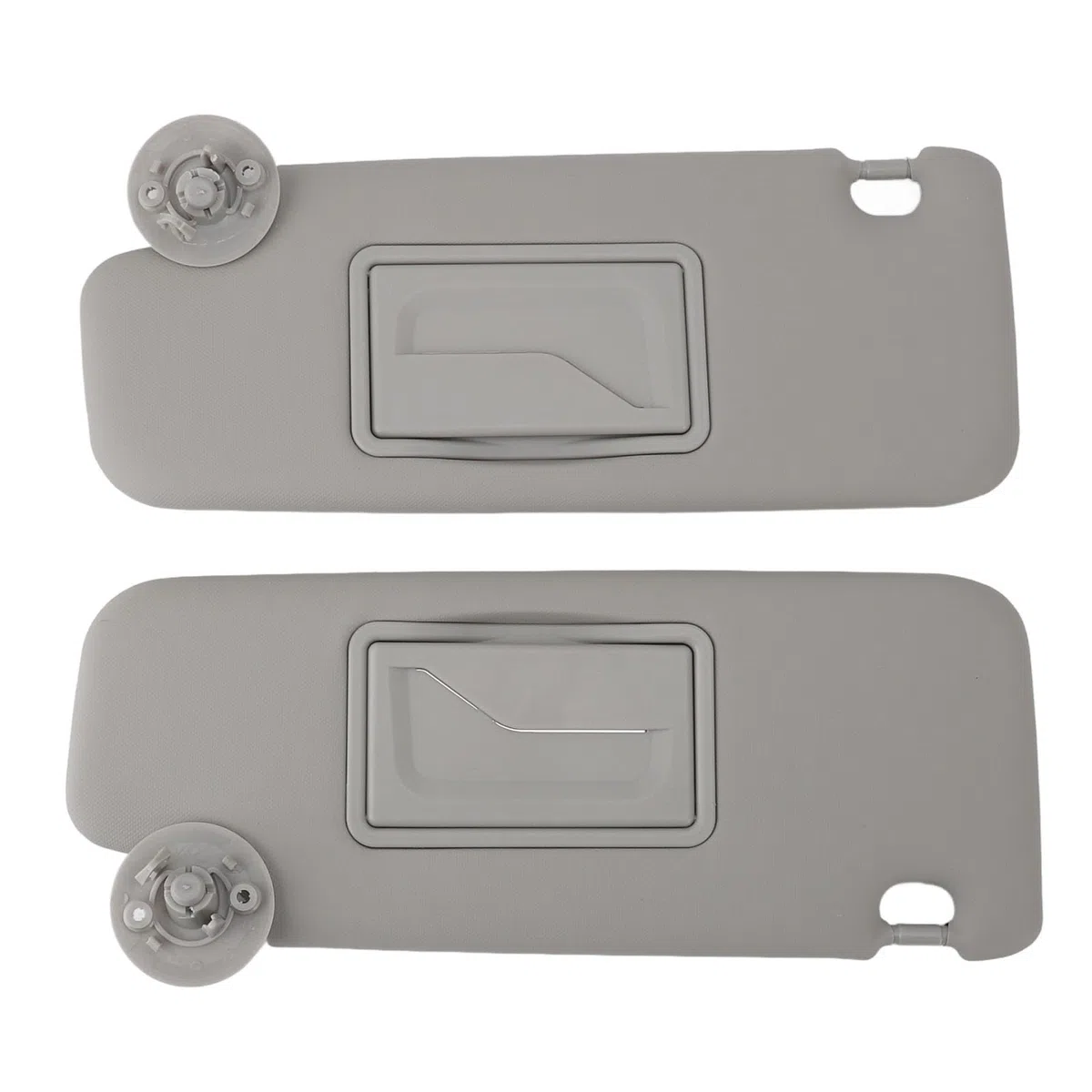 Parti di Ricambio per Alette Parasole per Auto, Parasole per Parabrezza per Auto, Specchietto per Auto Swift con Luci Grigie, Coppia di Alette Parasole,Parasole/visiere
