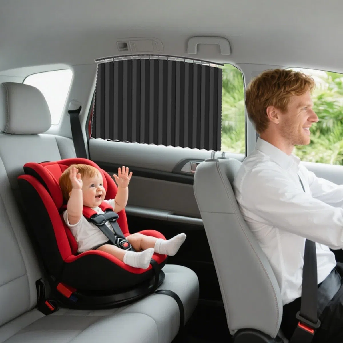 Parasole Per Finestrino Laterale Schermo Oscurante Magnetico Scorrevole | Coprifinestrini Auto Per Viaggio su Strada Outdoor Lunghe Percorrenze Spostamenti Quotidiani Furgoni SUV