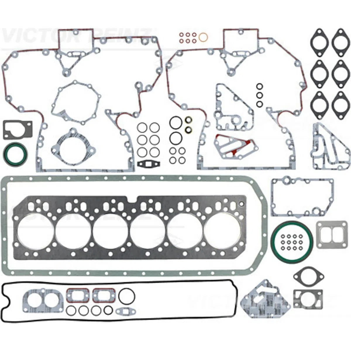 REINZ 01-45395-01 Kit guarnizioni motore con paraolio-albero a gomiti senza guarnizione tenuta stelo valvola