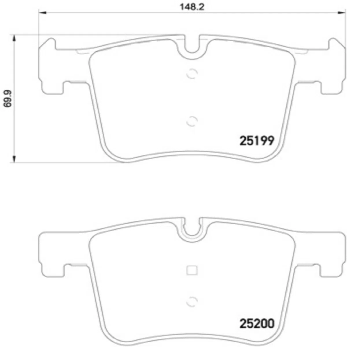 Brembo P 06 075 - Pastiglia Freno - Anteriore