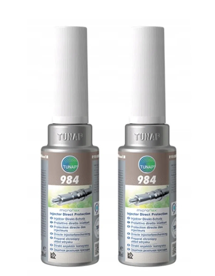 TUNAP 984 pulitore iniettori Diesel 200 ml. N. 2 FLACONI