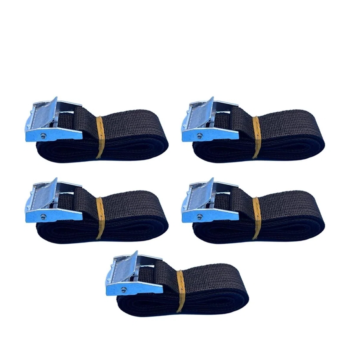 Cinghie di Fissaggio, Cinghia di fissaggio con corda di tensione da 2 m, cinghia a cricchetto resistente, cinghia di ancoraggio for bagagli da auto, cinghia di ancoraggio for carichi, lega di zinco, n