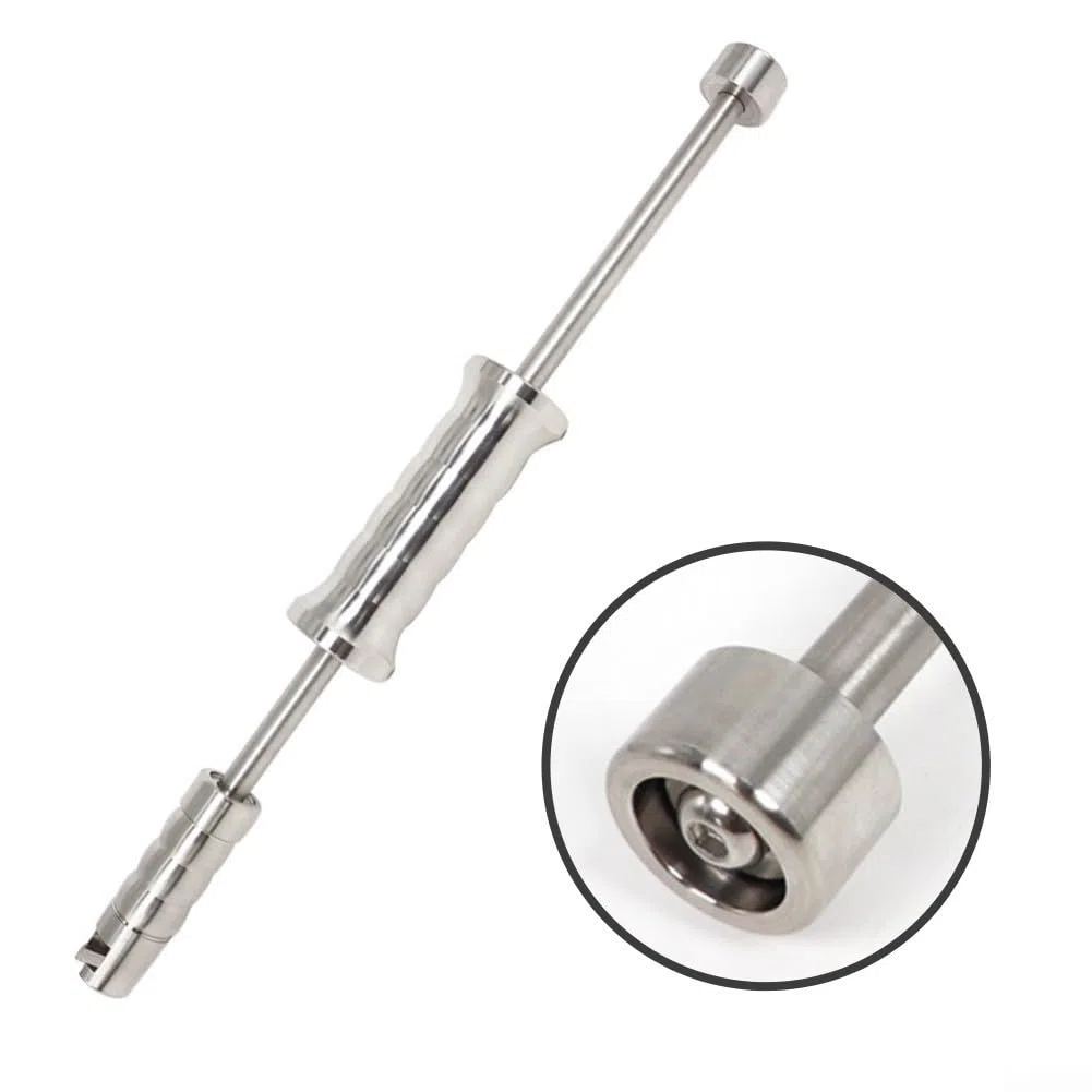 Martello scorrevole per riparazione ammaccature della carrozzeria, strumento convesso per rimozione automatica di urti in lamiera, kit professionale in acciaio inox per fai da te e