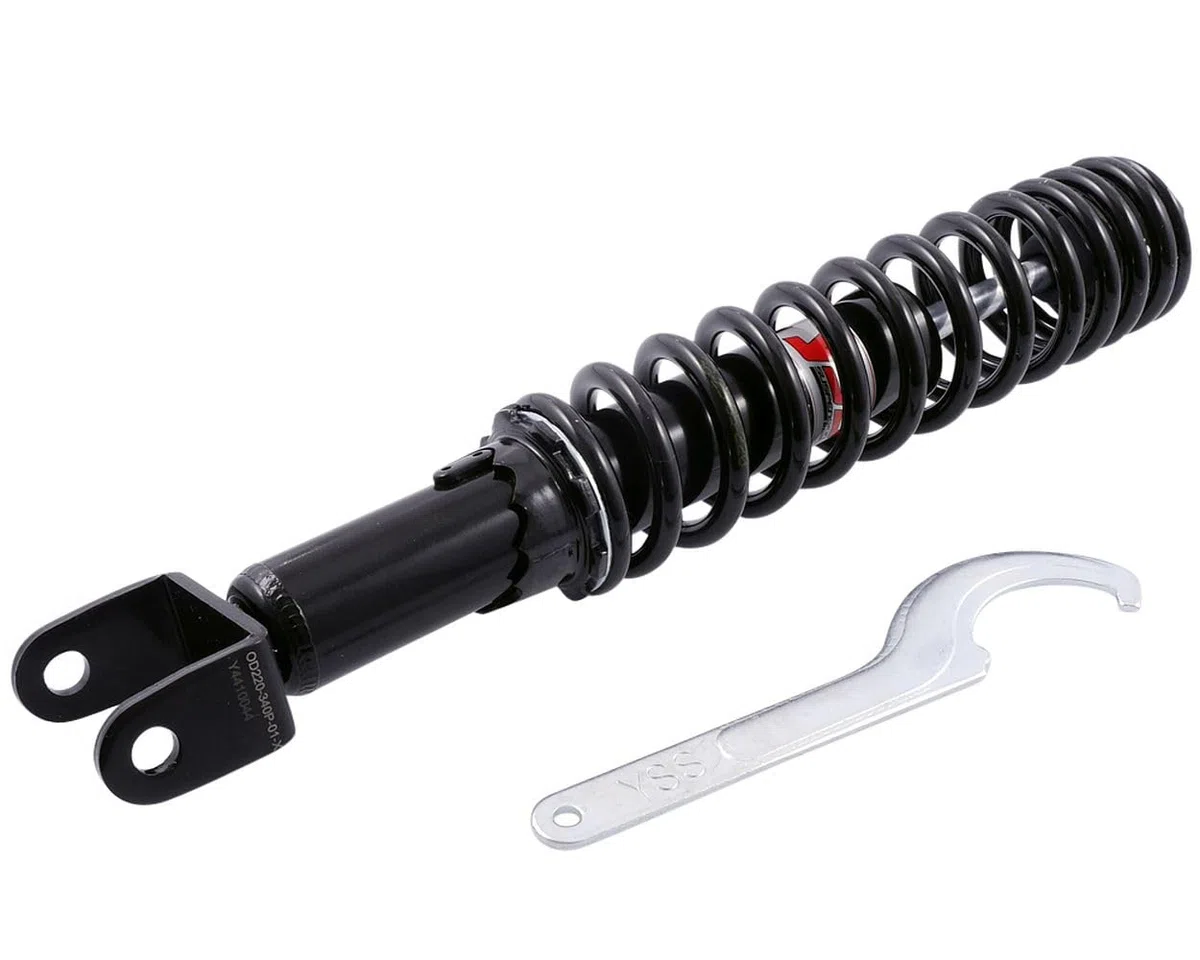 Ammortizzatore YSS Mono regolabile 340mm compatibile con Vespa PX 125 E Lusso VNX2T 1984-1994 8,6 CV, 6,3 kw