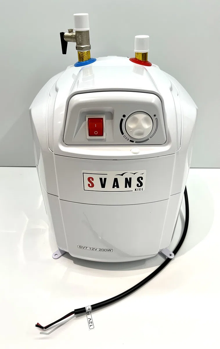 Svans Boiler 12v 7Liter Serbatoio Acqua Calda Resistente alla Pressione SV7 Case Mobili Roulotte Campeggio