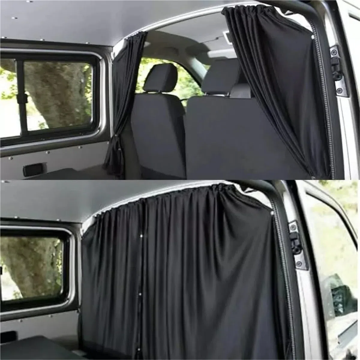 Tenda Parasole Car per T5 T6 Tenda Divisoria per La Privacy della Cabina Anteriore Posteriore Camper Van Parasole E per