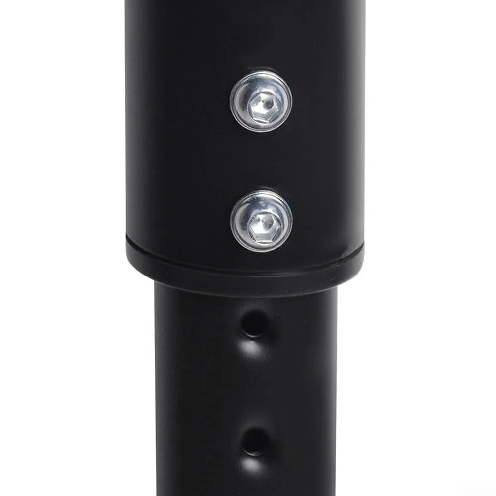 Piede da Tavolo Telescopico in Lega di Alluminio Regolabile in Altezza 510-935mm Nero Opaco Per Camper Barca Yacht Per Caravan Camper Camper Camper Van Per Supporto Robusto Con Viti Set Facile