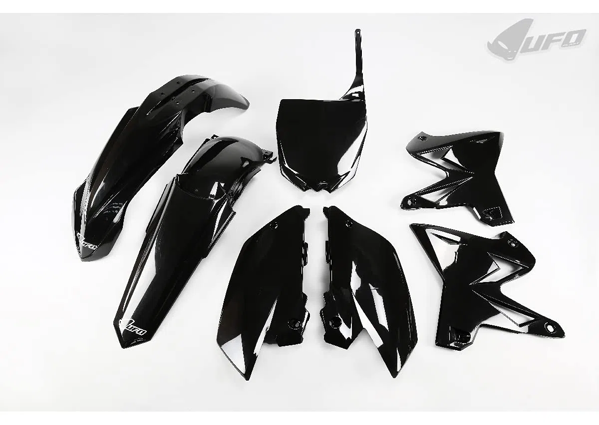 UFO PLAST kit nero Yamaha YZ 250 2002-2014