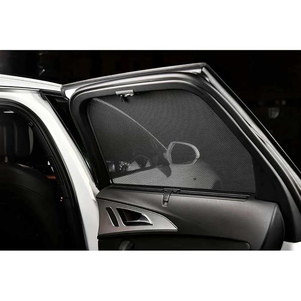 Car Shades Set (Porte Laterali Posteriori) Compatibile con Mercedes Classe A 5-Porte 2012-2018 (2-Parti) Tendine Parasole su Misura